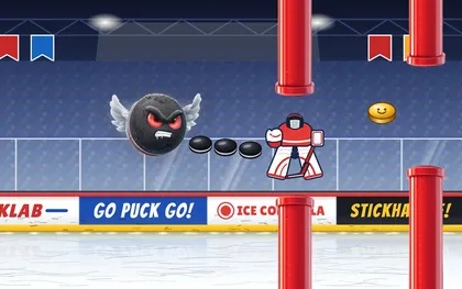 Flappy Puck gameplay